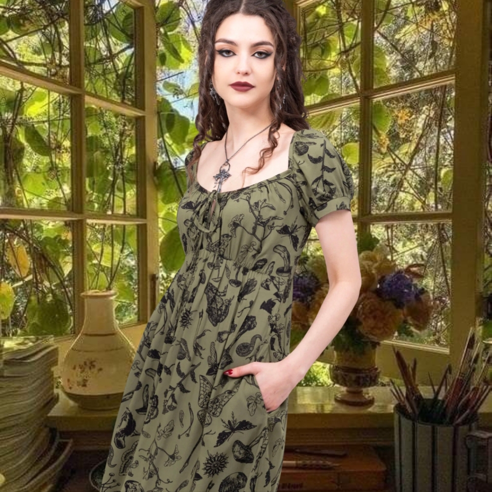 Killstar Forestine Maxi Dress